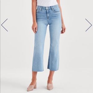 7 For All Mankind Luxe Vintage Alexa Crop Jean